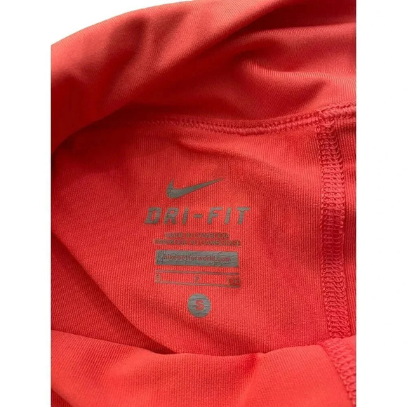 Nike Dri Fit Pink Pleated Ruffle Hem Tennis Skort Skirt Size Small - Picture 5 of 6